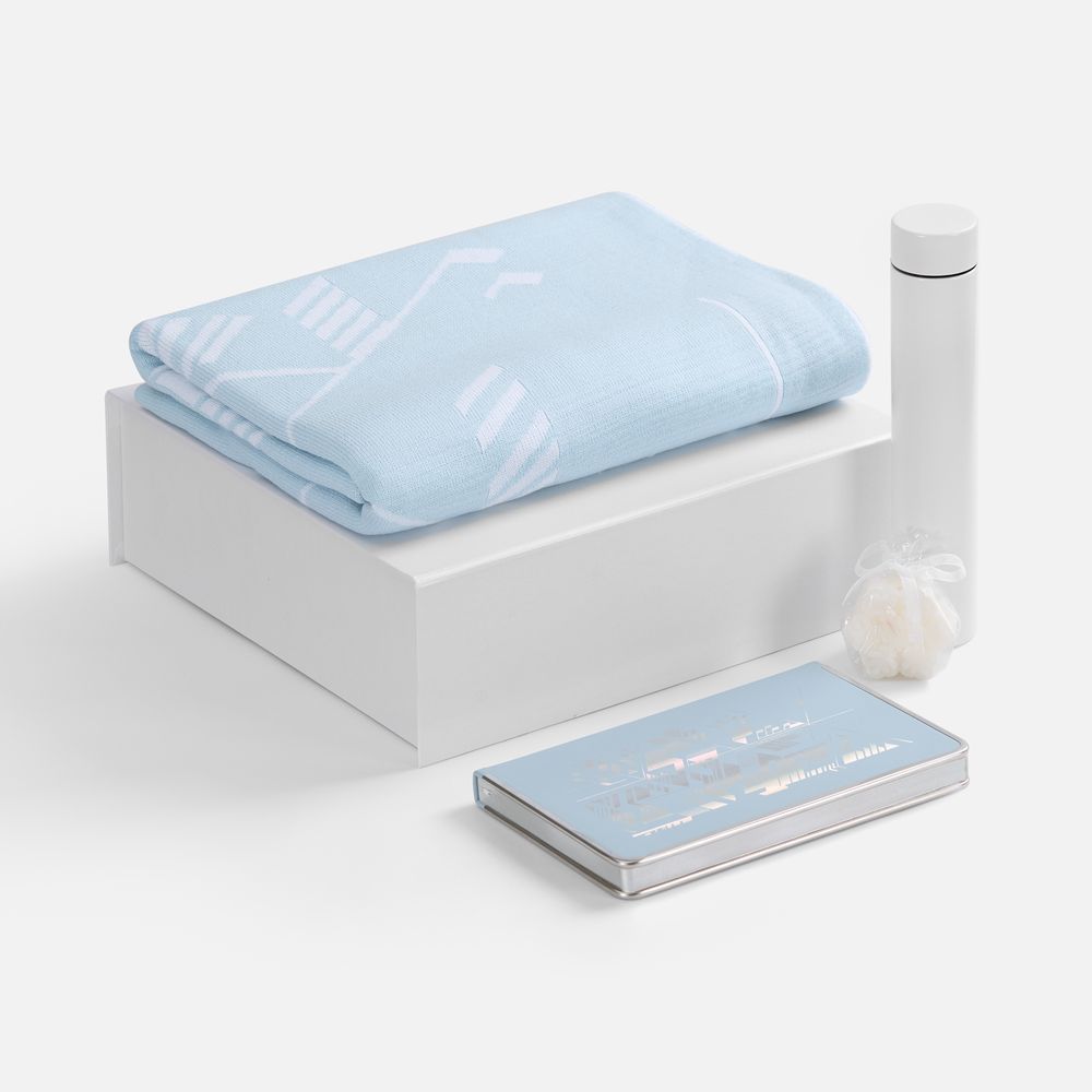 Набор «Контуры зимы» с логотипом