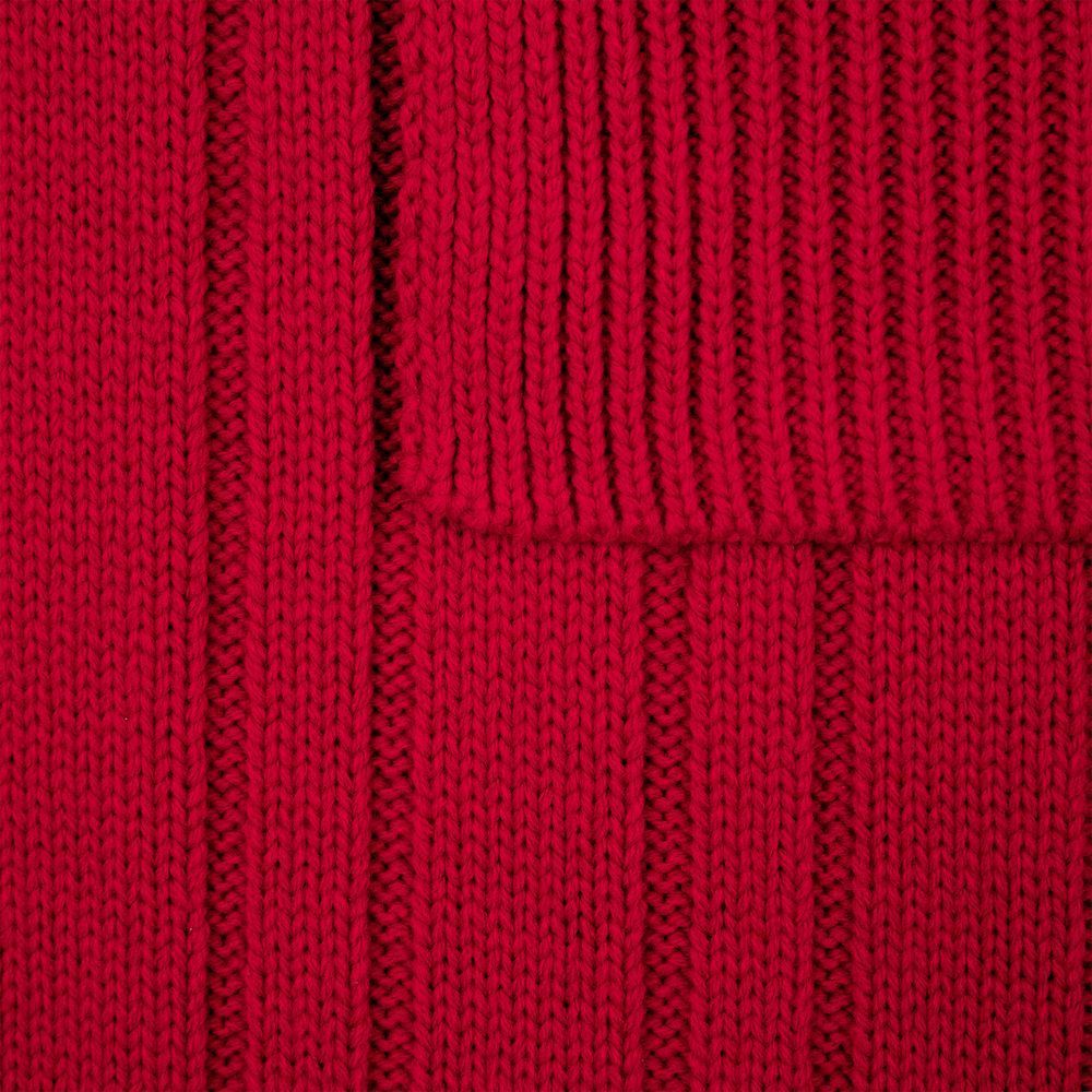 Шарфы с печатью логотипа. Шарф Knit Beat по цене 921 ₽ руб. (артикул 19892.50) Шарф Knit Beat, красный