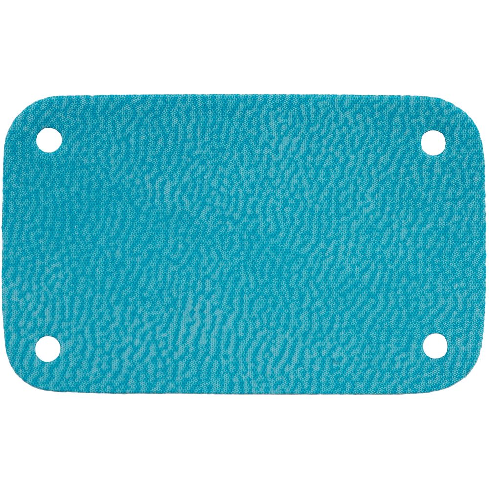 Лейбл Eta Latte, S, бирюзовый с логотипом