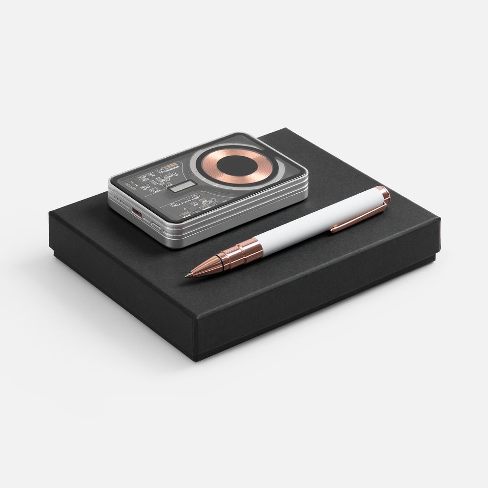 Набор Vim Team, белый с логотипом