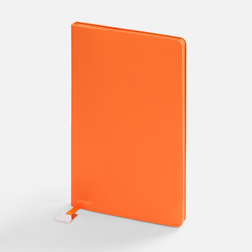 Ежедневник Shall Light, недатированный, оранжевый с логотипом