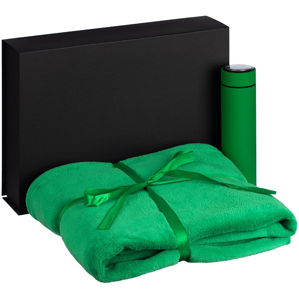 Набор Soft Embrace, зеленый с логотипом