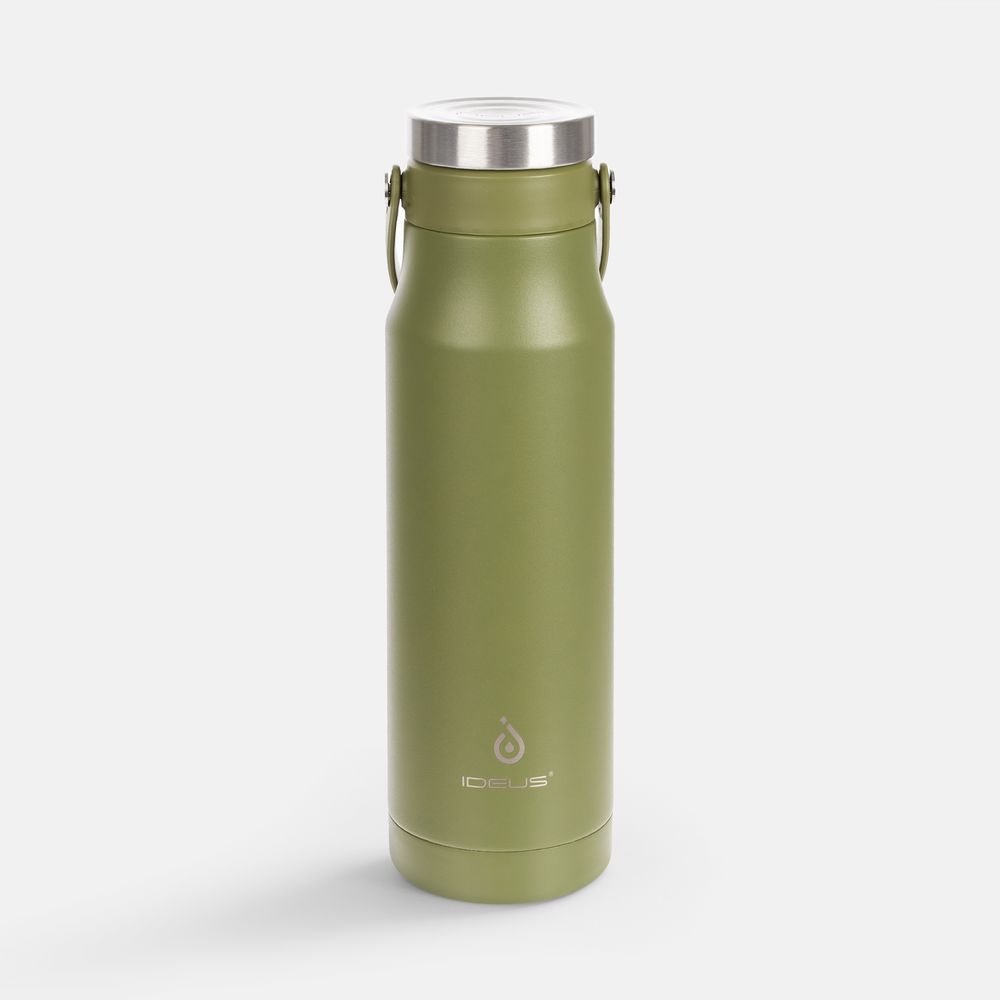 Термобутылка Tateyama, зеленая с логотипом