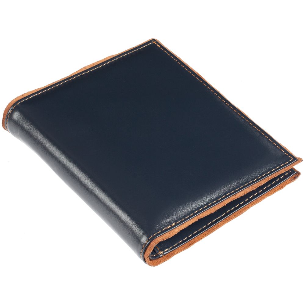 Обложка для автодокументов Palermo, синяя с логотипом