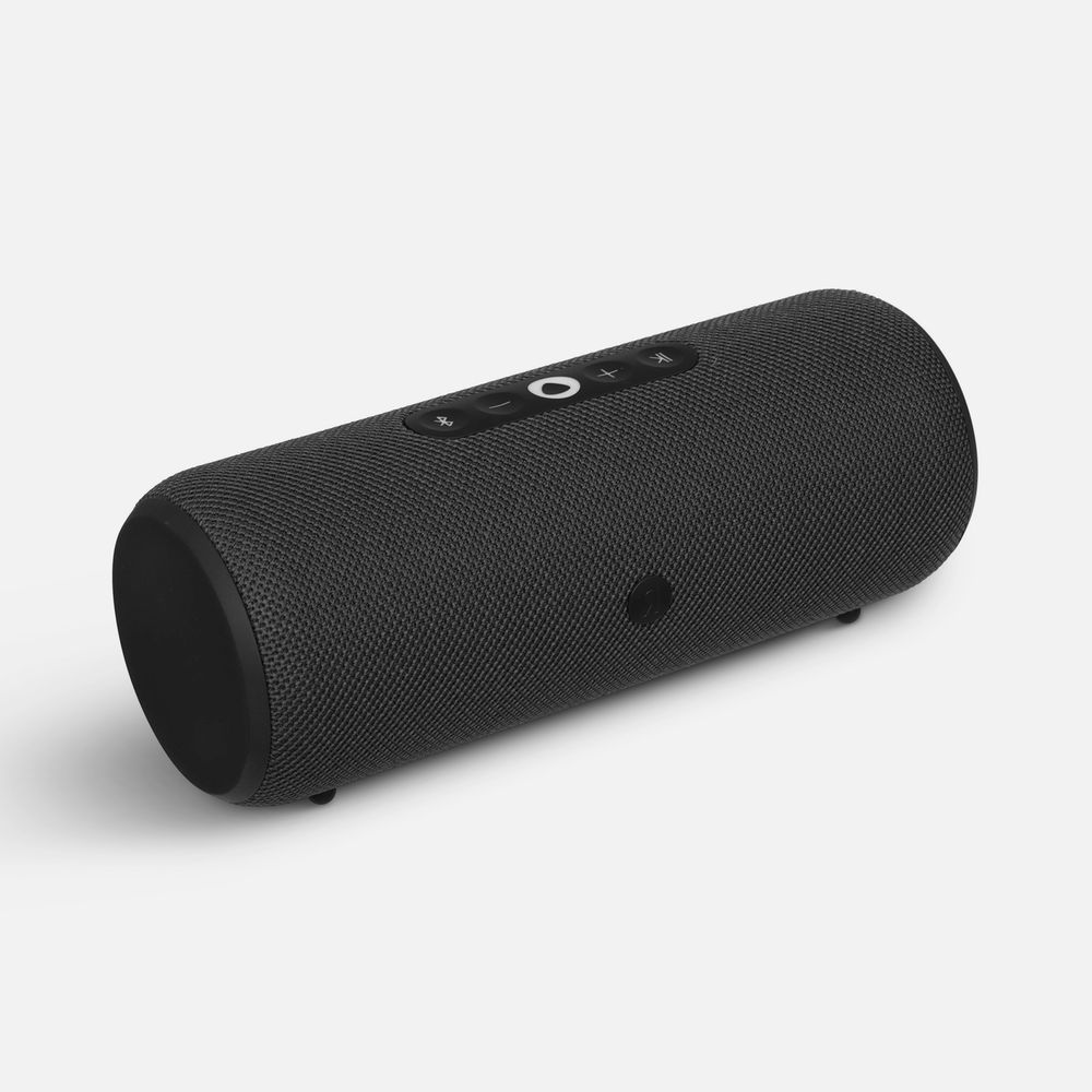 Умная колонка «Яндекс Станция Стрит», черная с логотипом