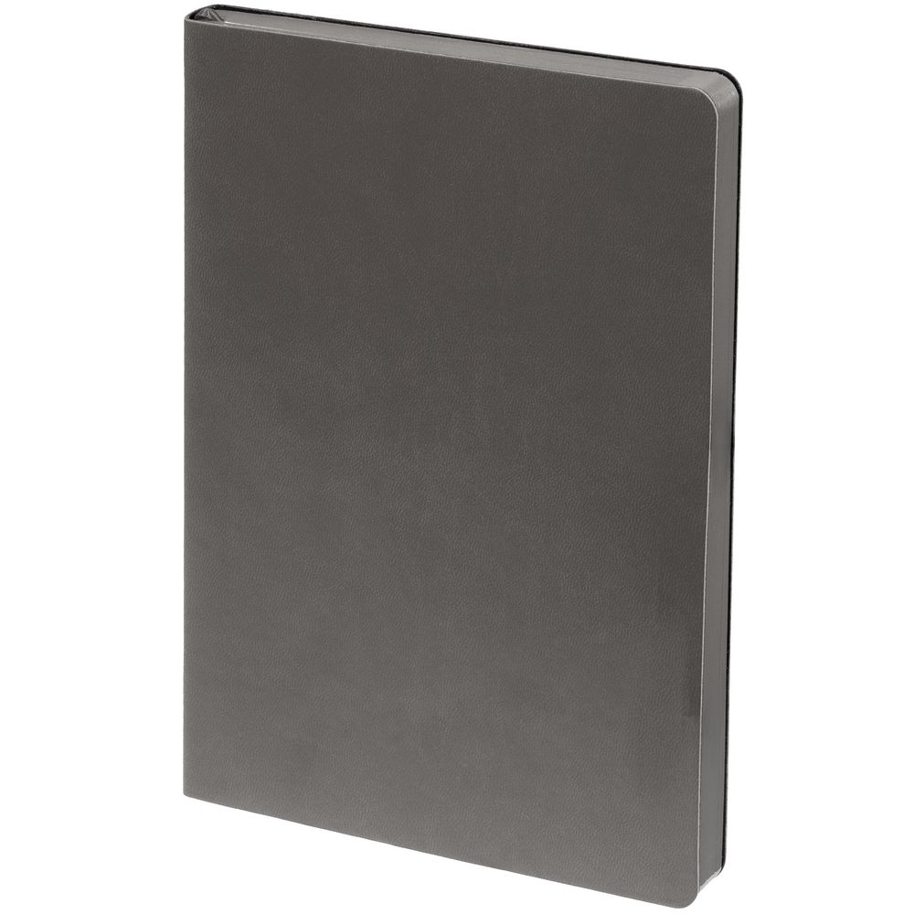 Ежедневник Fredo, недатированный, серый с логотипом