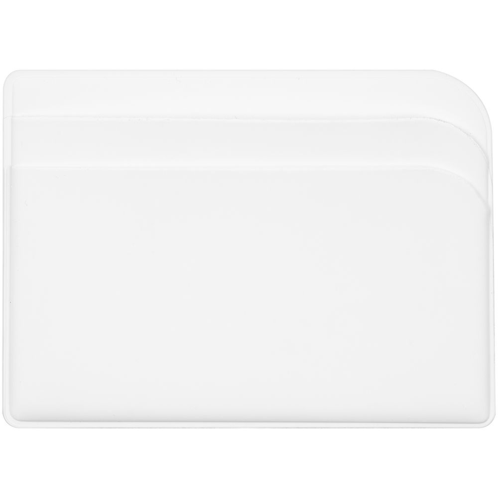 Чехол для карточек Dorset, белый с логотипом