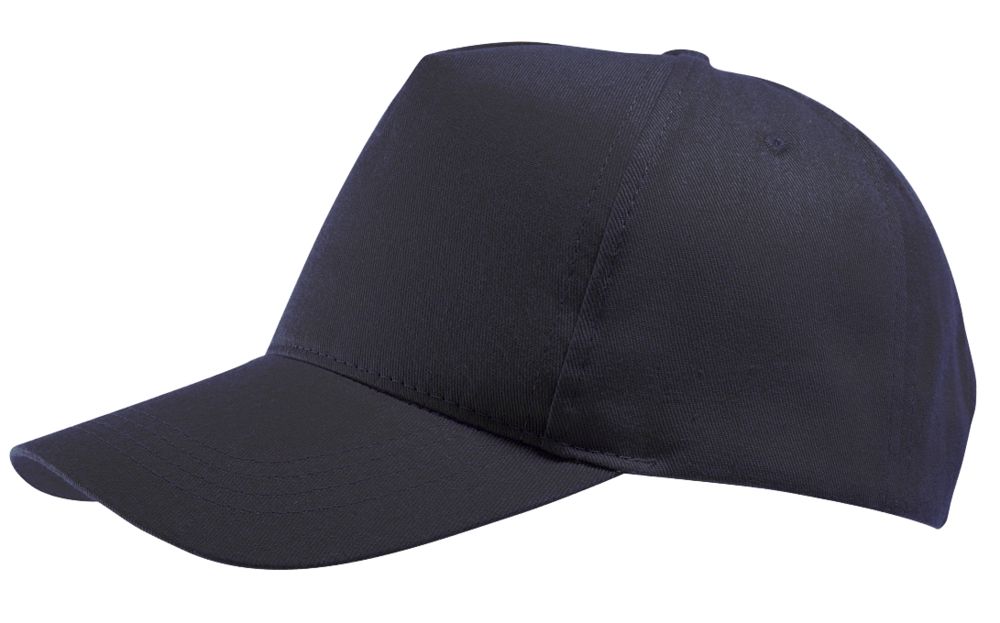 Бейсболка Buzz, темно-синяя с логотипом