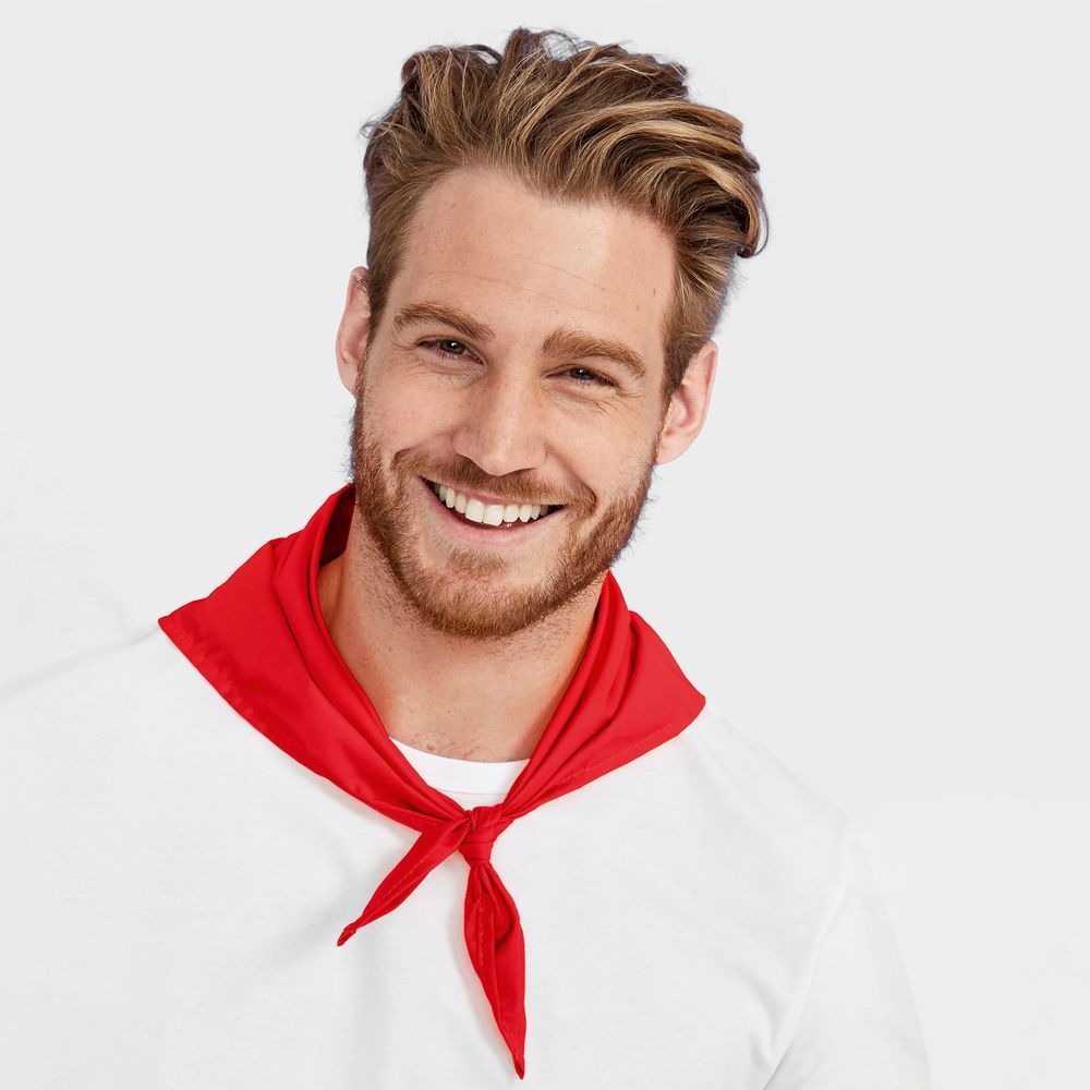 Аксессуары с печатью логотипа. Шейный платок Bandana по цене 179 ₽ руб. (артикул 01198102TUN) Шейный платок Bandana, белый