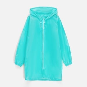 Дождевик Rainman Zip, бирюзовый (тиффани) с логотипом