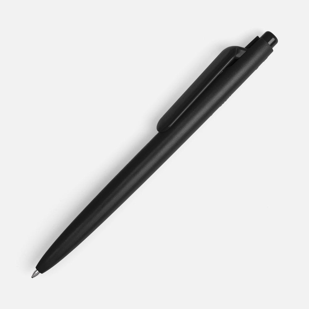 Ручка шариковая Prodir DS11 PMP, черная с логотипом
