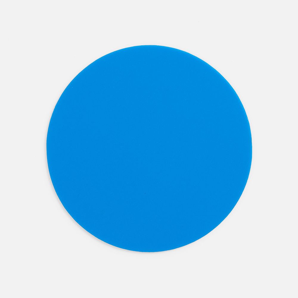 Костер Costero, круглый, синий с логотипом