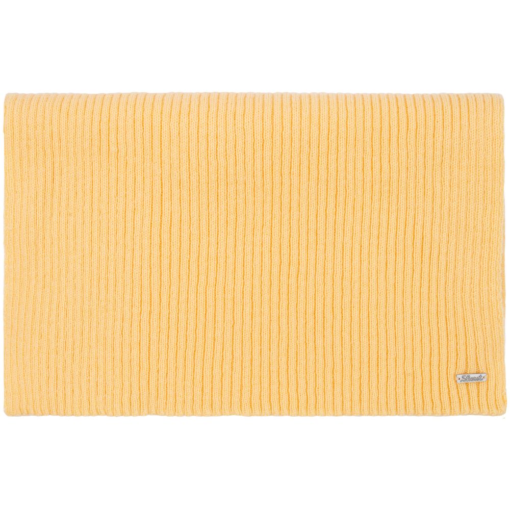 Шарф Capris, желтый с логотипом