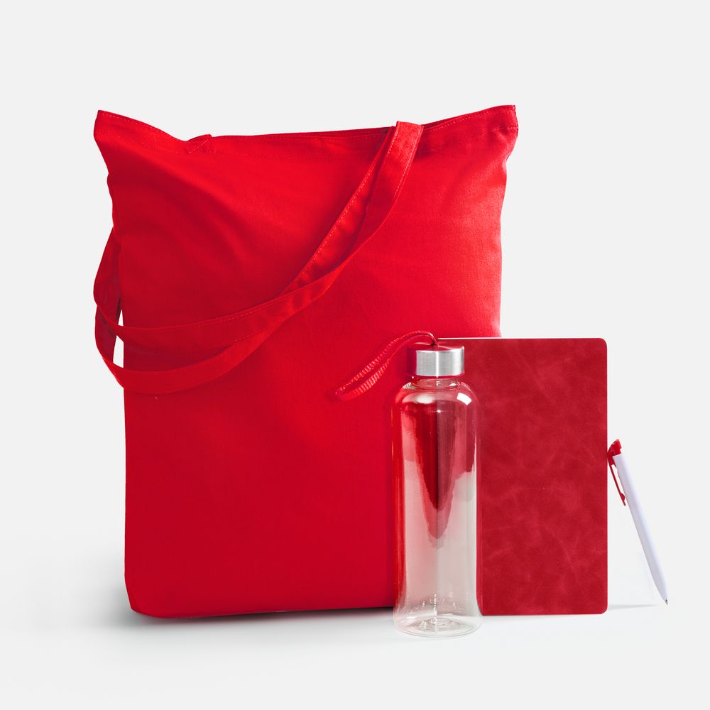 Набор First Line, красный с логотипом