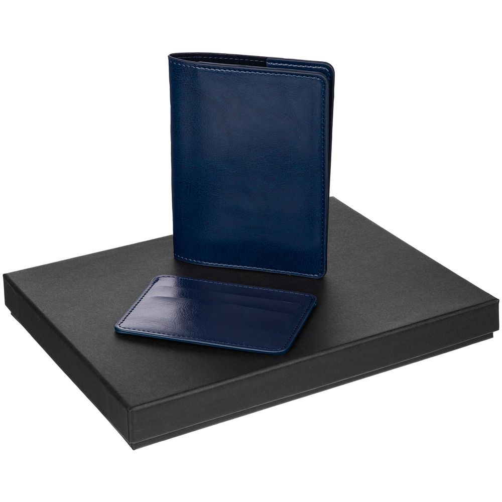 Набор Nebraska Simple, синий с логотипом