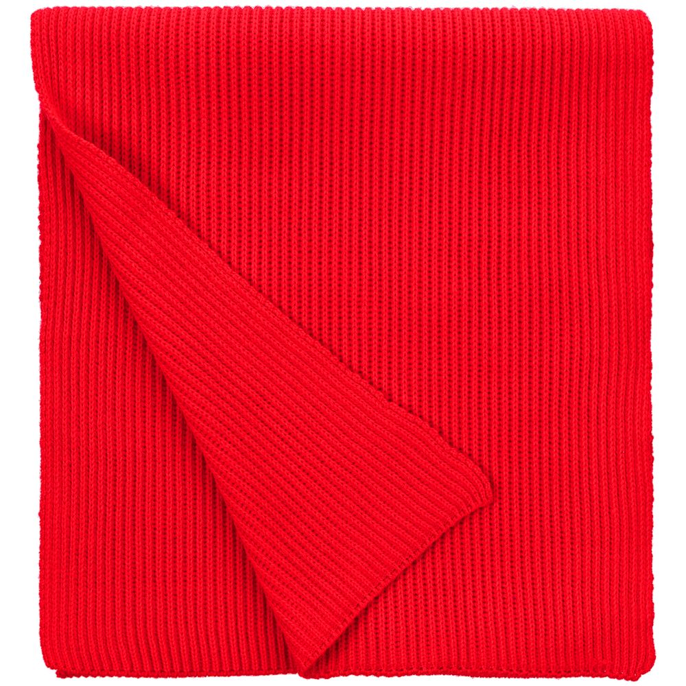 Шарф Life Explorer, красно-оранжевый с логотипом