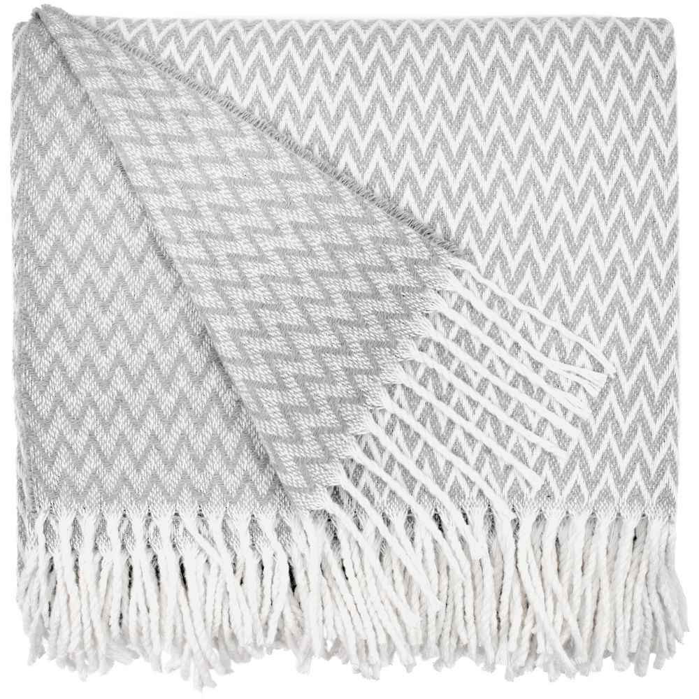 Плед Sagunt, серый с логотипом