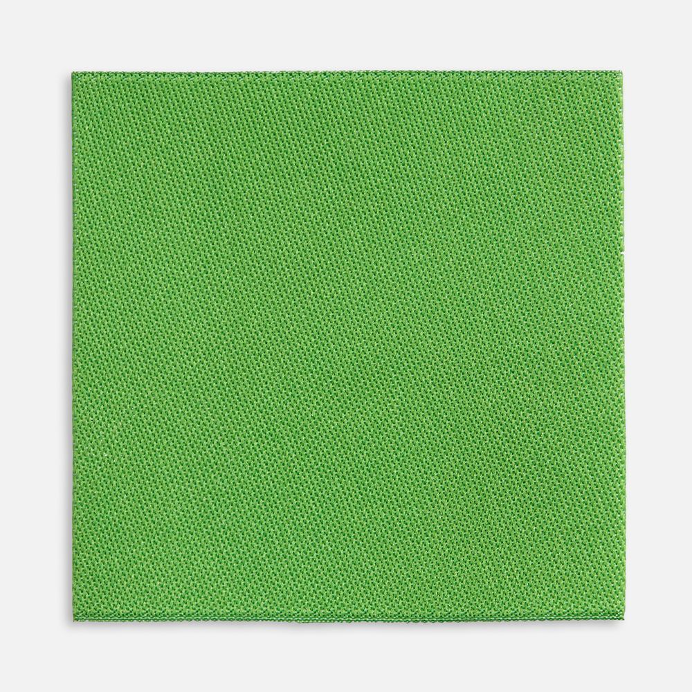 Лейбл тканевый Epsilon, L, зеленый (оливковый) с логотипом