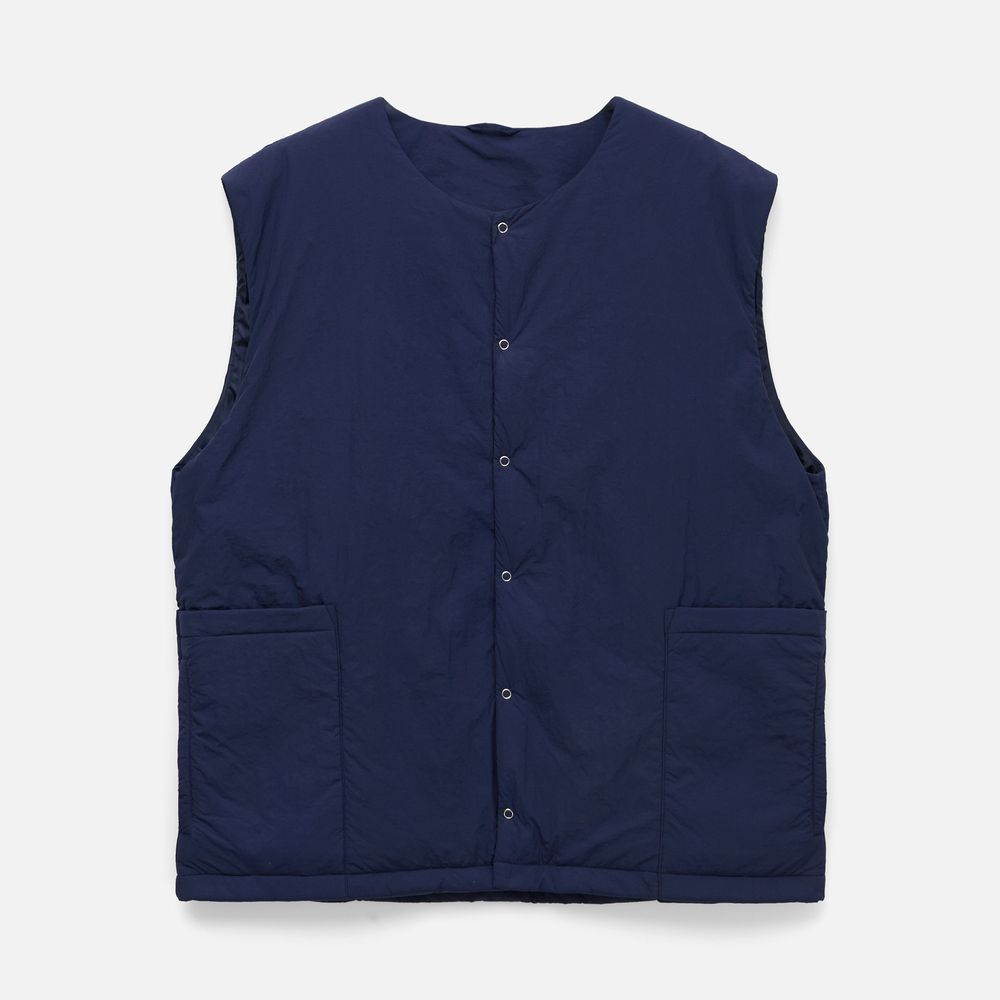 Жилет унисекс Veter, темно-синий с логотипом