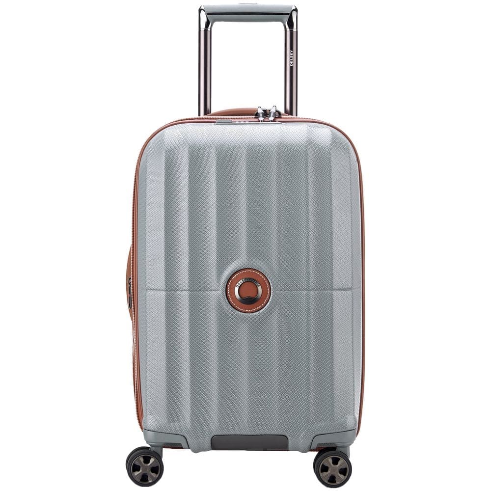 Чемодан St Tropez S, серый с логотипом