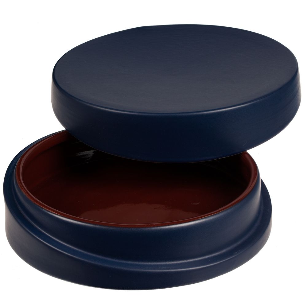 Шкатулка Form Fluid, бордовая с логотипом