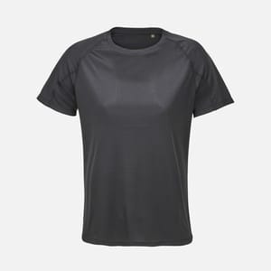 Футболка спортивная женская Vortex Women, черная с логотипом
