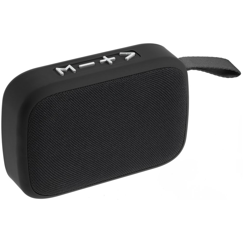 Беспроводная колонка Borsetta, черная с логотипом