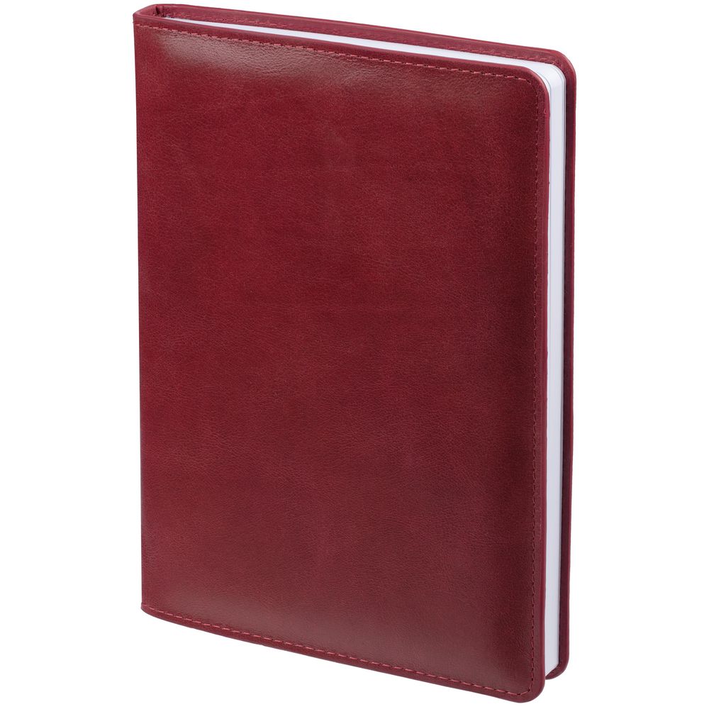 Ежедневник Termini, недатированный, темно-красный с логотипом