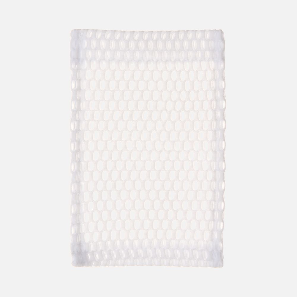 Карман из крупной сетки Pose, белый с логотипом