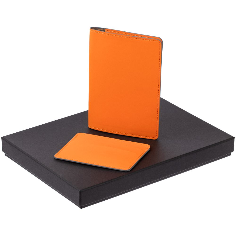 Набор Shall Simple, оранжевый с логотипом