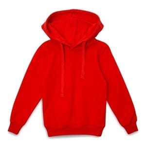 Худи детское Kirenga Kids 2.0, красное с логотипом