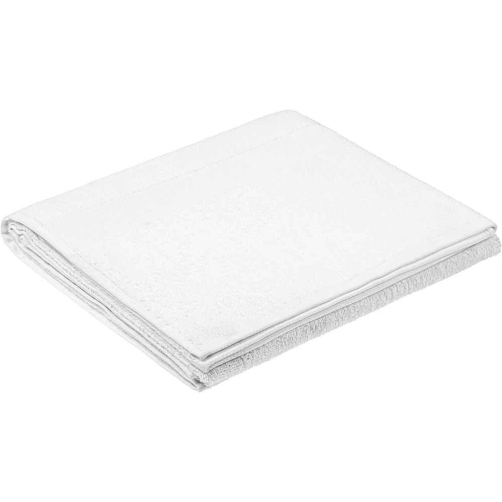 Полотенце Soft Me Light XL, белое с логотипом