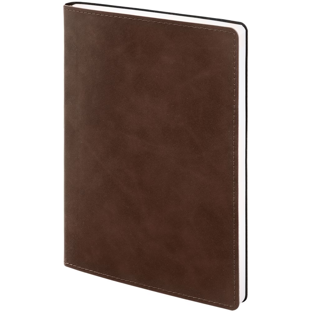 Ежедневник Urban, недатированный, коричневый с логотипом