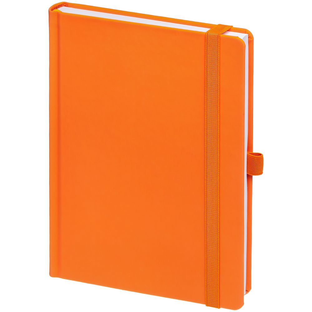 Ежедневник Favor, недатированный, оранжевый с логотипом