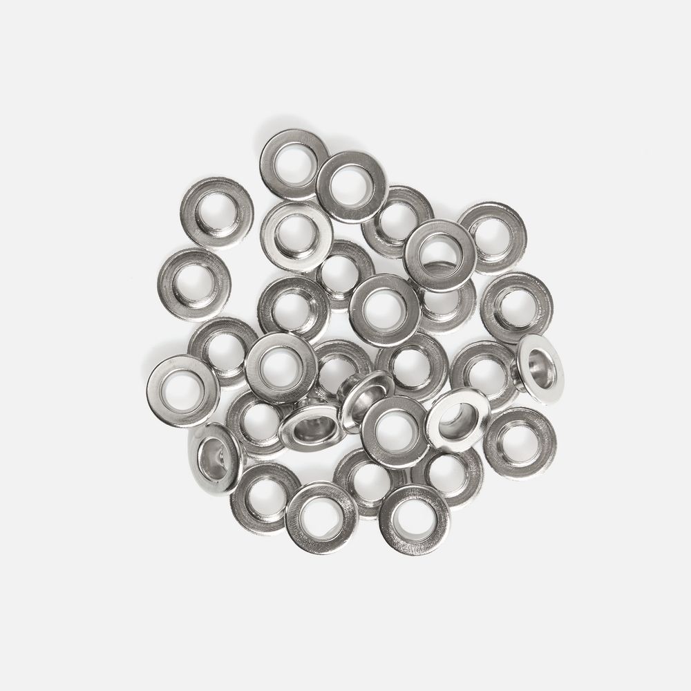 Люверс Ose, S, серебристый с логотипом