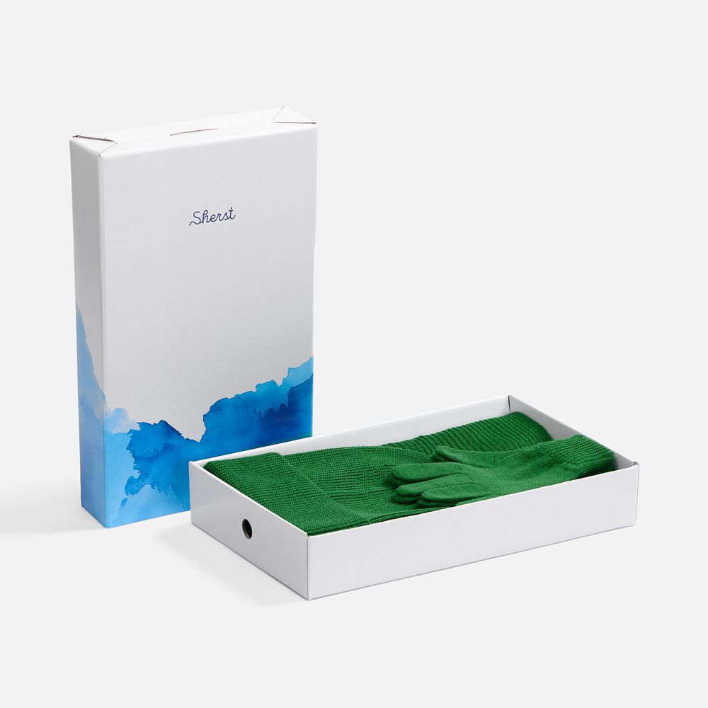 Набор Nobilis Mono, зеленый с логотипом