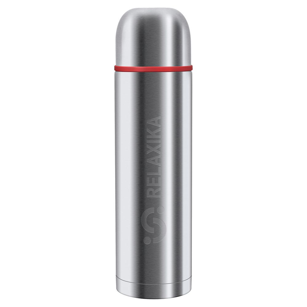 Термос Relaxika Duo 1200, стальной с логотипом