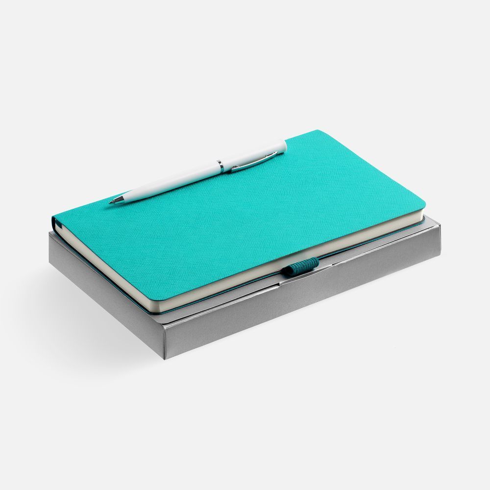 Набор Lungo, бирюзовый с логотипом