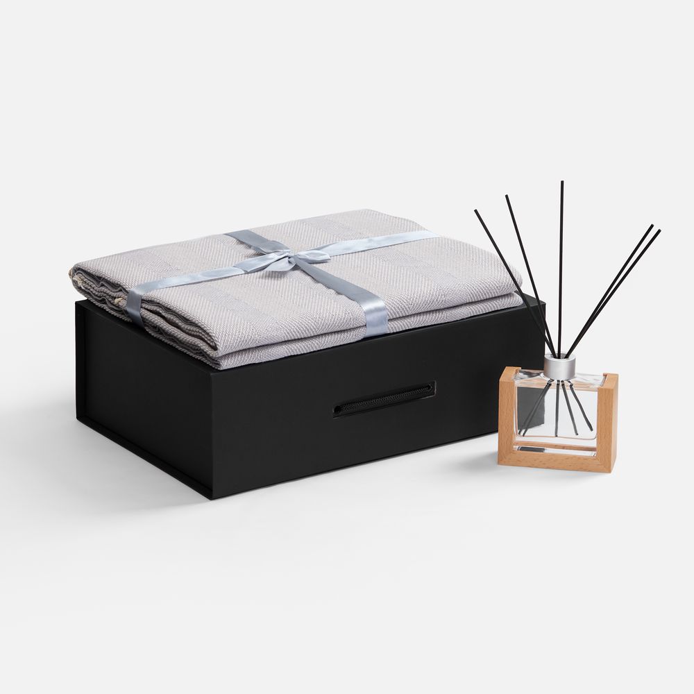 Набор Amber Season, серый с логотипом