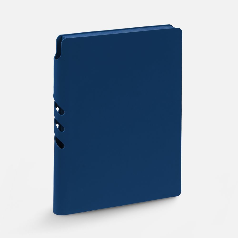 Ежедневник Flexpen Shall, недатированный, синий с логотипом