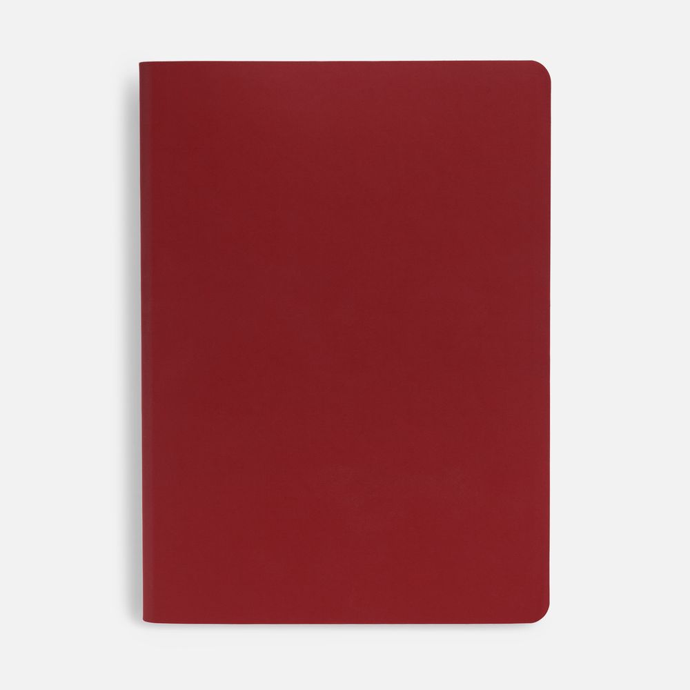 Ежедневник Flex Shall, датированный, красный с логотипом