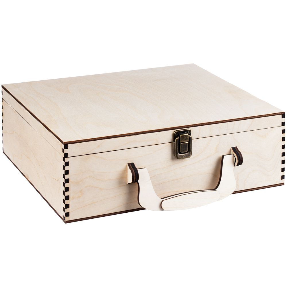 Деревянный кейс Wunderding с логотипом