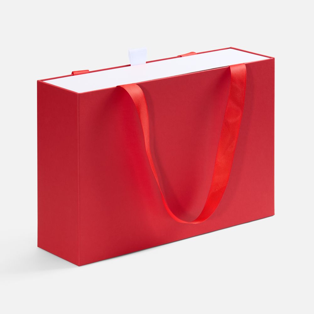 Коробка Regalis, красная с логотипом