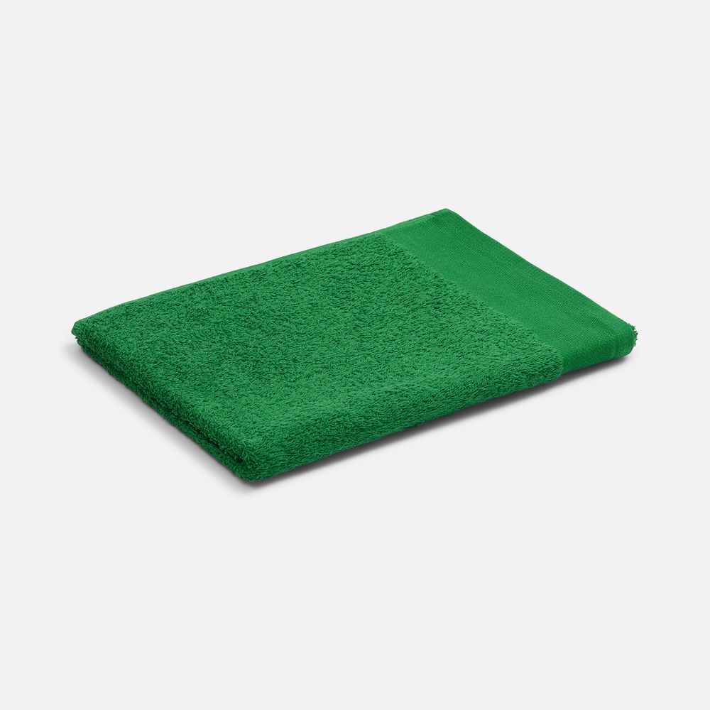 Полотенце Odelle, среднее, зеленое с логотипом
