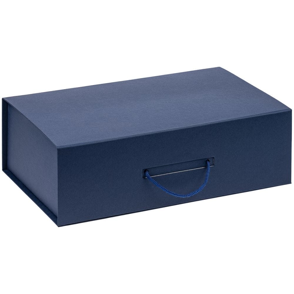 Коробка Big Case, темно-синяя с логотипом