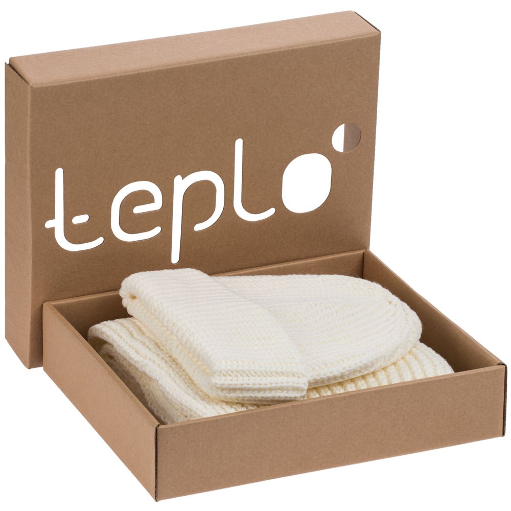 Набор Nordkapp, молочно-белый с логотипом