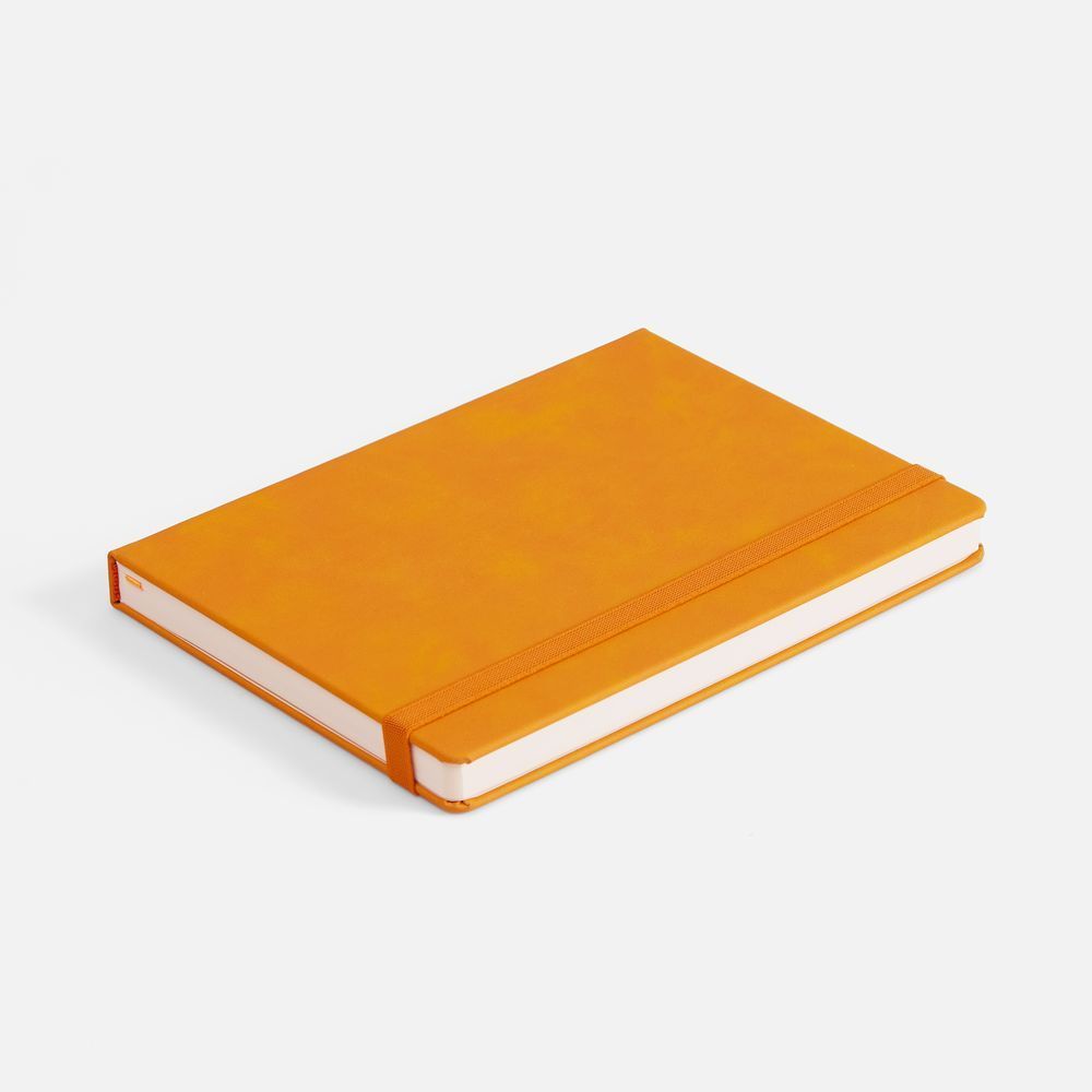 Ежедневники с логотипом с печатью логотипа. Ежедневник Urban Hard, недатированный по цене 892 ₽ руб. (артикул 72079.20) Ежедневник Urban Hard, недатированный, оранжевый