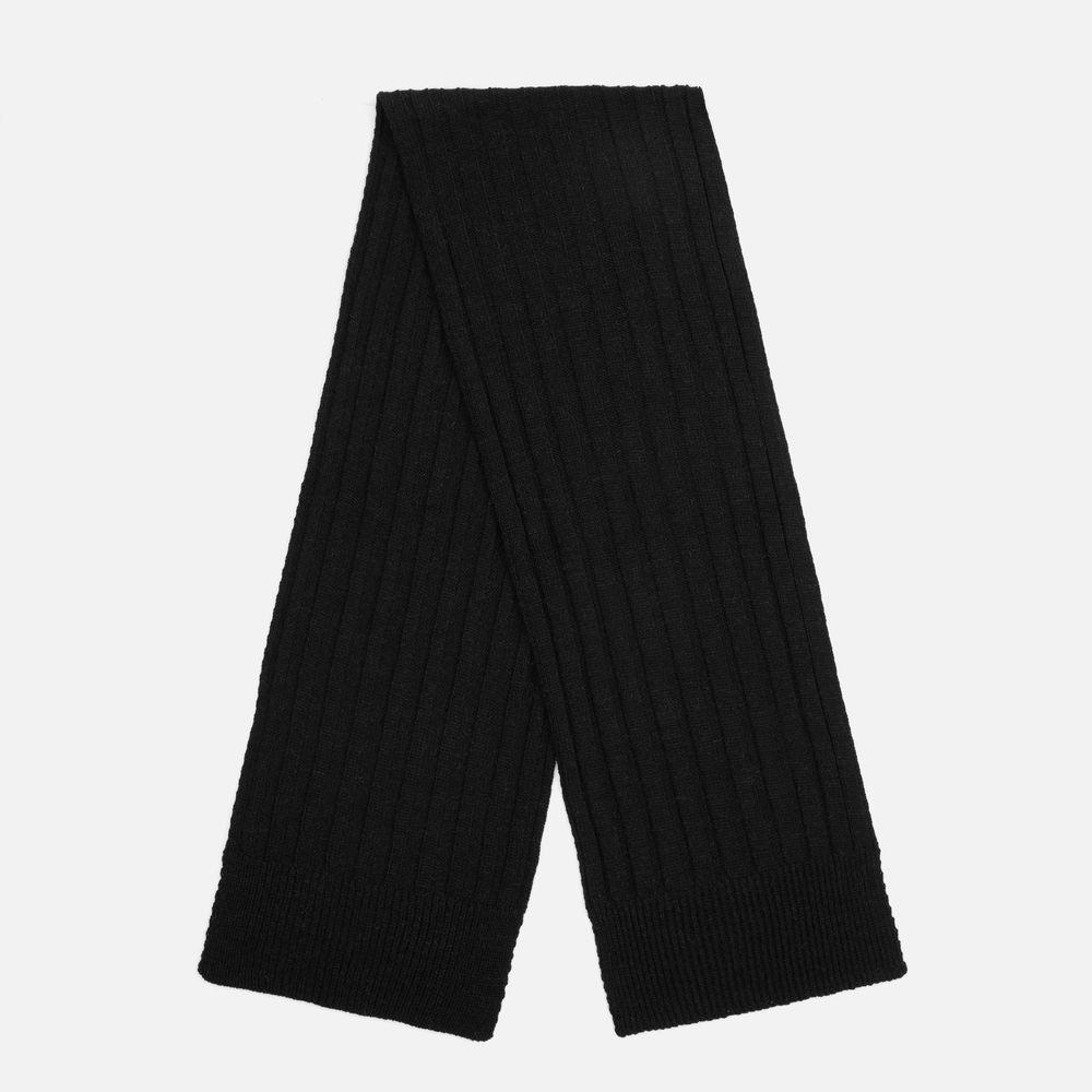 Шарф Bellish, черный с логотипом