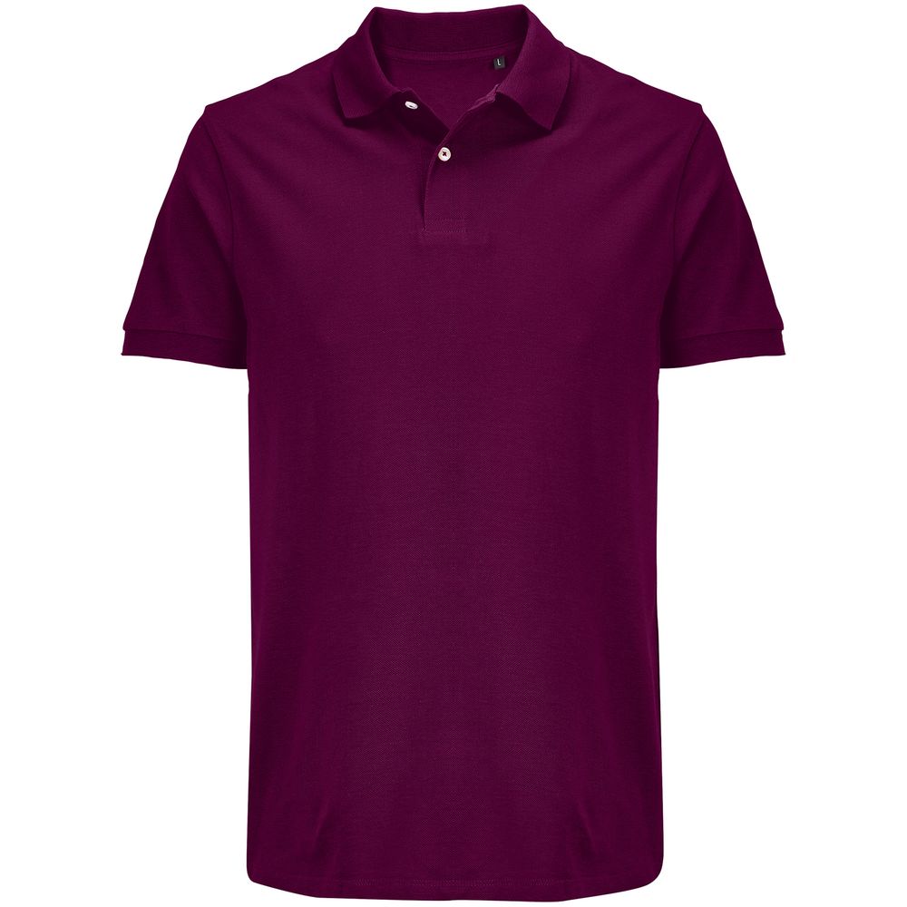 Рубашка поло женская Pacific Women, фиолетовая (сливовая) с логотипом