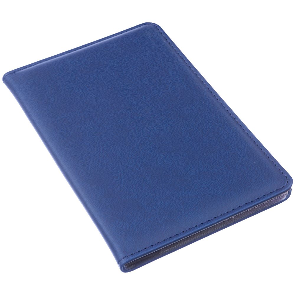 Визитница Brand ver.2, синяя с логотипом